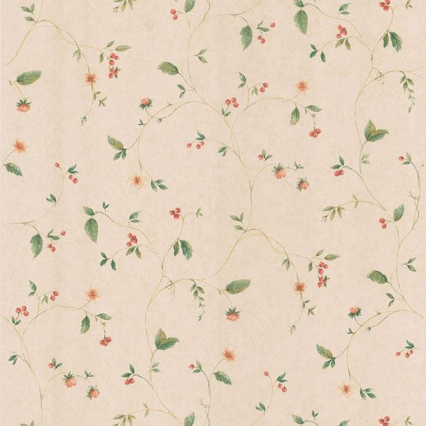 Belladonna Beige Berry And Floral Trail