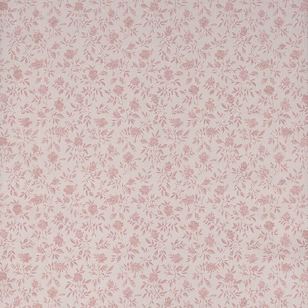 Rosalind Pink Satin Floral Toss