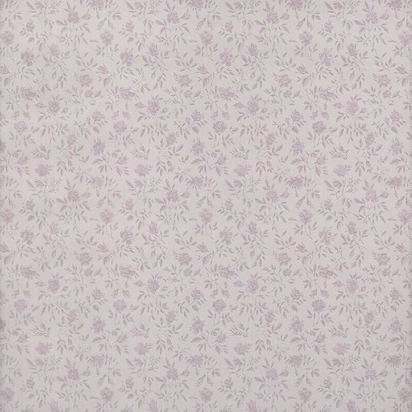 Rosalind Purple Satin Floral Toss