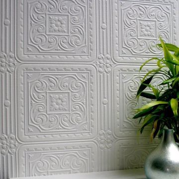 Show details for Turner Tile Paintable Textured Vinyl