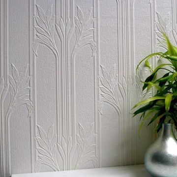 Show details for Wildacre Paintable Textured Vinyl