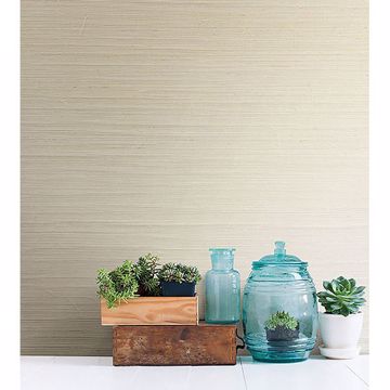 Show details for Ping Cream Grasscloth