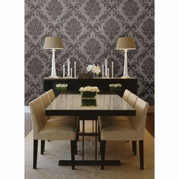 Show details for Sebastion Grey Damask