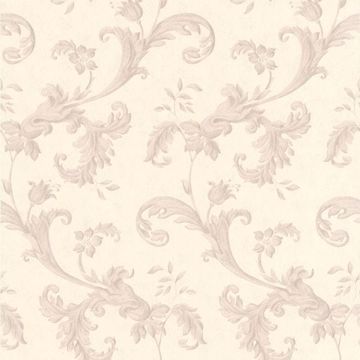 Isleworth Mauve Floral Scroll