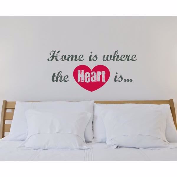 Home Is Were The Heart Is Wall Quote Decals Home Decor Line Wall Decals,What Is The Biggest Cruise Ship In The World 2020