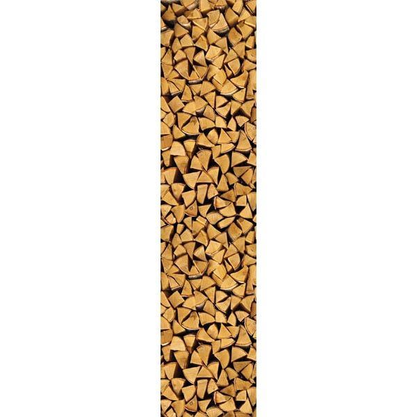 Wood Stripe Decal Wizard and Genius Wall Stickers