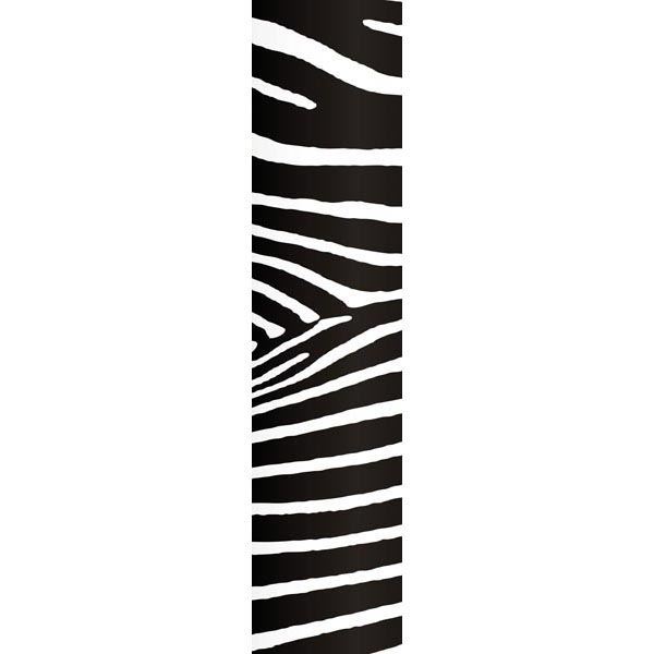Zebra Stripe Decal Wizard and Genius Wall Stickers