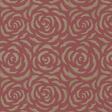 Rosette Red Rose Pattern