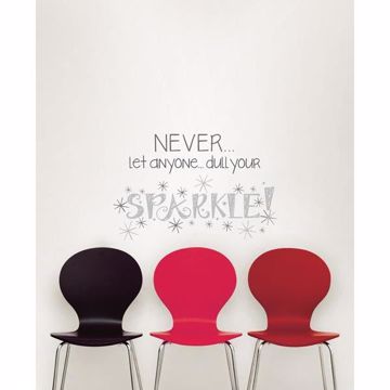 Show details for Sparkle - Wall Quotes Wall Decals