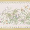 Yellow Petit Fern And Floral Border