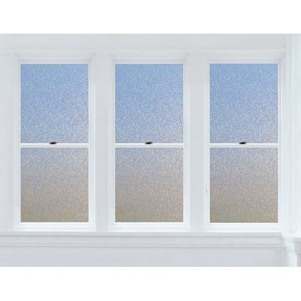 Cubix Premium Window Film - Brewster Home Fashions Static Cling Privacy ...