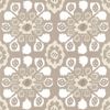 Valencia Taupe Ikat Floral