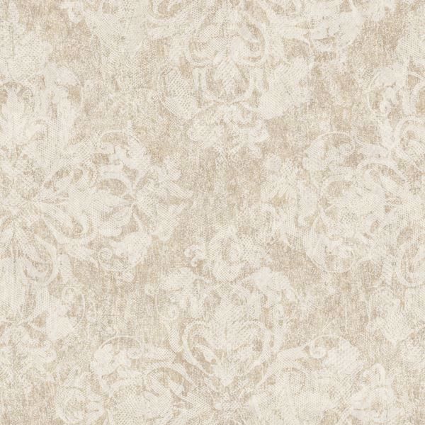 Leia Brown Lace Damask