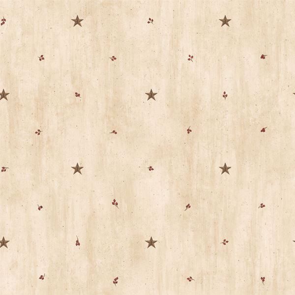 beige star wallpaper