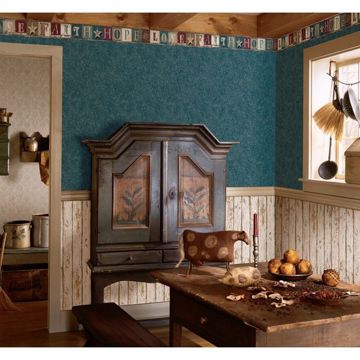 Show details for Rosario Wheat Faux Weathered Wood