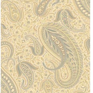 Beige Modern Paisley