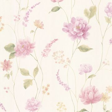 Hanne Purple Floral Pattern