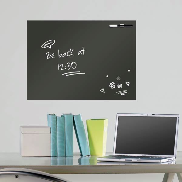 Black Dry Erase Message Board Dry erase Decals