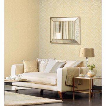 Show details for Sumatra Gold Ikat Damask