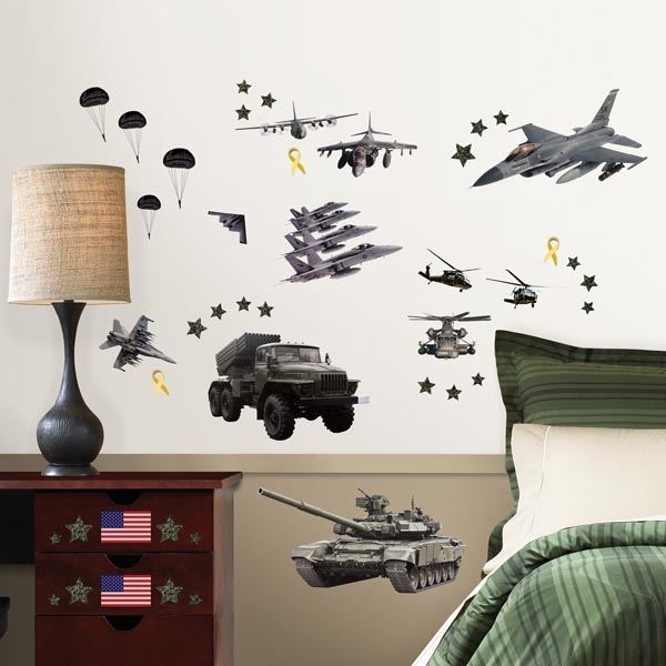 Military Wall Stickers, Army Wall Decals