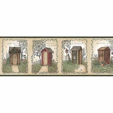 Show details for Fisher Sage Country Outhouses Border