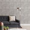 Picture of Riveted Silver Industrial Tile 