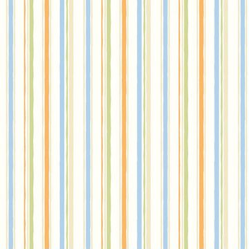 Picture of Macey Orange Wiggle Stripe 
