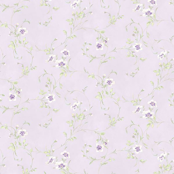 Picture of Capri Lavender Floral Scroll 