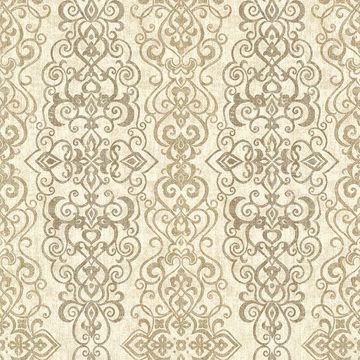 Picture of Mexuar Taupe Filigree Stripe