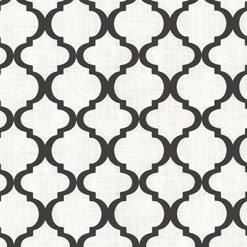 Picture of Palace Black Quatrefoil 