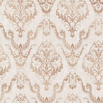 Picture of Wiley Copper Lace Damask 