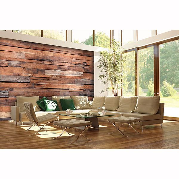Reclaimed Wood Wall Mural Ideal Décor Murals