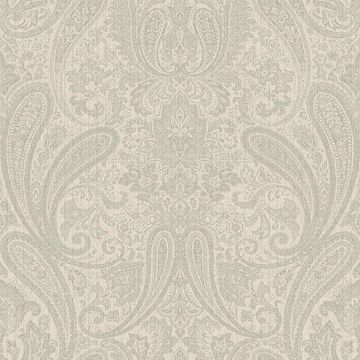 Picture of Ludlow Light Grey Paisley Wallpaper