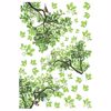 Add a touch of nature to your windows with this beautiful branch decal. The tree branch design is adorned with sweet songbirds and lush green leaves. Extra leaves can be scattered across the window for a flowing style.