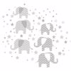 Elephants - A Ton Of Love Wall Art Kit