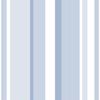 Picture of Blue Awning Stripe Peel And Stick Wallpaper