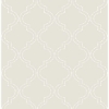 Picture of Taupe Quatrefoil Peel And Stick Wallpaper