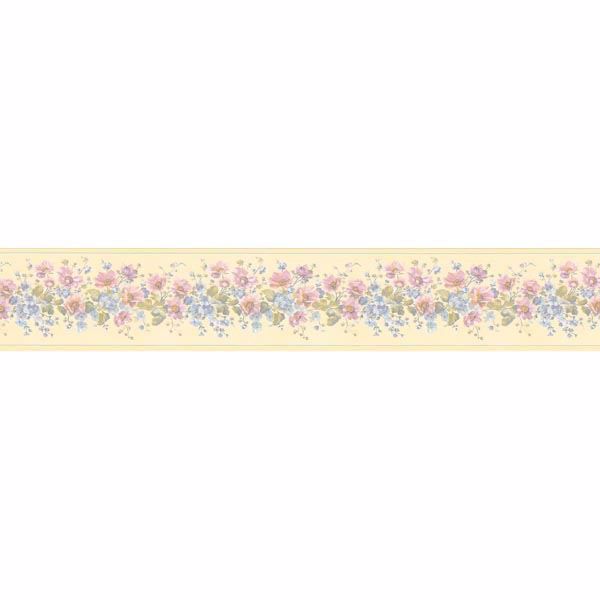 Yellow Floral Trail Border Lucky Day