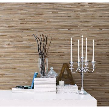Show details for Tereza Silver Foil Grasscloth