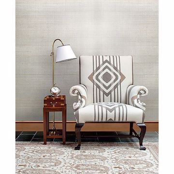 Show details for Stelios Grey Grasscloth