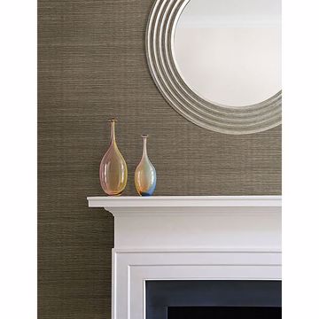 Show details for Barbora Chocolate Grasscloth