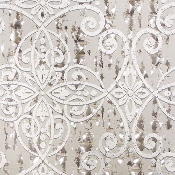 Picture of Ilias Taupe Optical Damask 