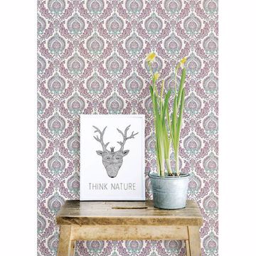 Show details for Lulu Plum Damask