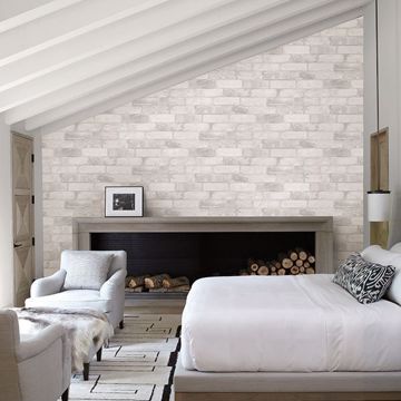Show details for Reclaimed Bricks White Rustic