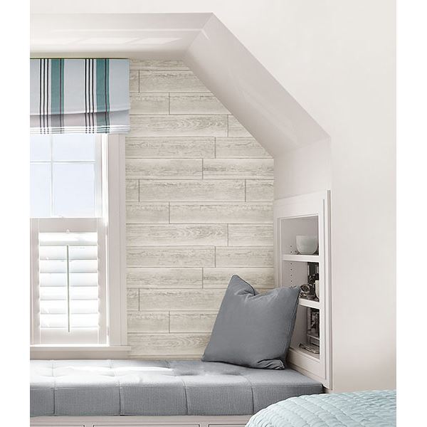 NU1930 Serene Cream Peel and Stick Wallpaper by NUWallpaper