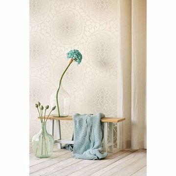 Show details for Leanne Gold Metallic Dot Medallion