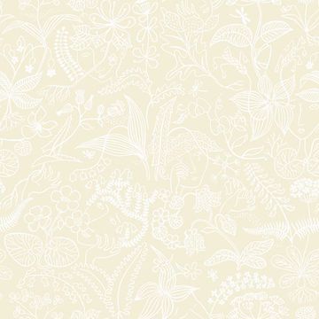 Picture of Grazia Beige Floral Silhouette 