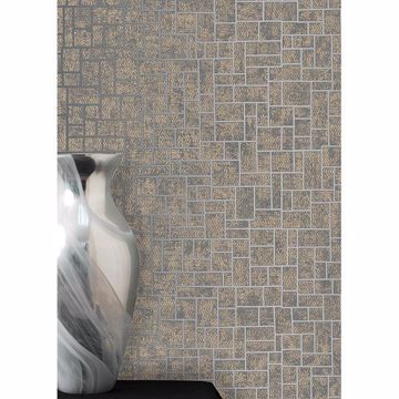 Show details for Etude Charcoal Geometric