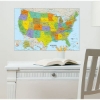 USA Dry Erase Map Decal