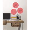 Coral Dry Erase Dot Decals